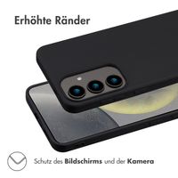 Accezz Color TPU Hülle Samsung Galaxy S25 - Schwarz