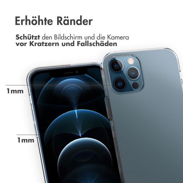 Accezz Clear TPU Backcover Apple iPhone 12 (Pro) - Transparent