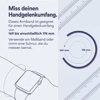 Apple Geflochtenes Solo Loop für  Apple Watch | 38/40/41/42 mm - Größe 7 - Pistachio