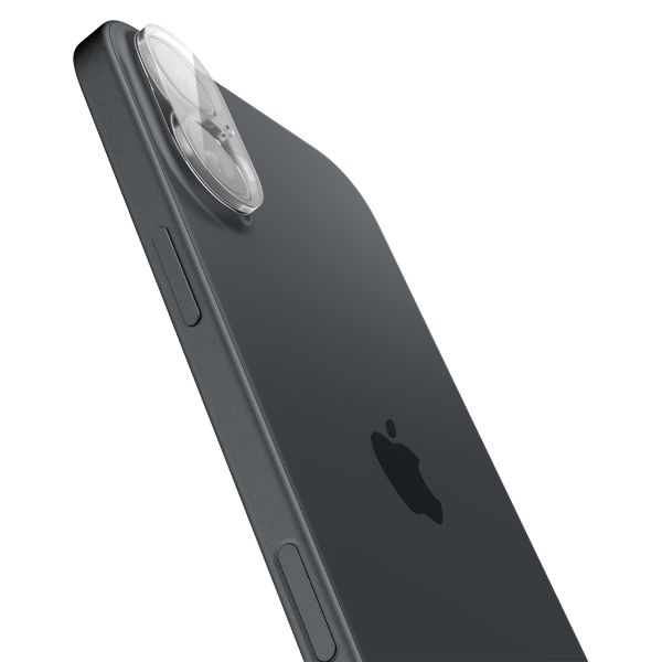 Spigen GLAStR Optik Camera Lens Protector - Kamerainsel-Schutz (2er-Pack) Apple iPhone 16 / 16 Plus - Transparent