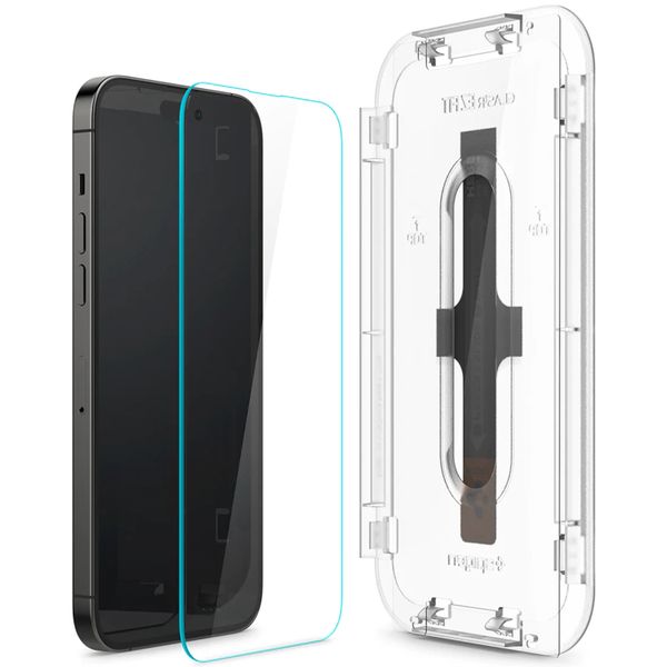 Spigen GLAStR Fit Displayschutzfolie 2er-Pack + Applicator Apple iPhone 14 Pro
