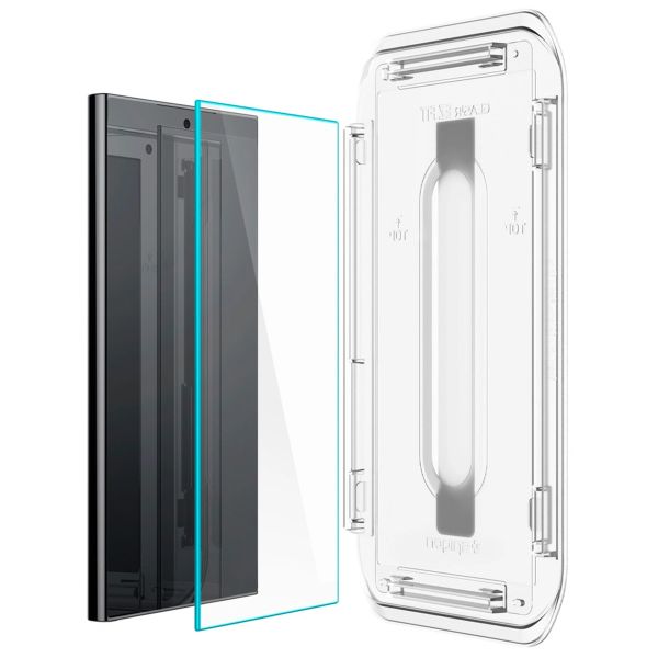 Spigen GLAStR Fit Displayschutzfolie 2er-Pack + Applicator Samsung Galaxy S24 Ultra