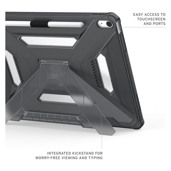 UAG Scout Plus Backcover mit Ständer Apple iPad Air 13 Zoll (2026) M4 / (2025) M3 / (2024) M2 - Ash