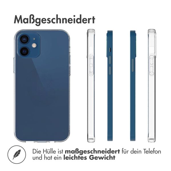 Accezz Clear TPU Backcover Apple iPhone 12 Mini - Transparent