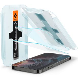 Spigen GLAStR Fit Displayschutzfolie 2er-Pack + Applicator Apple iPhone 13 Pro Max