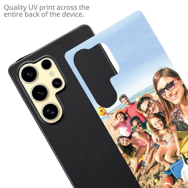 Gestalte deine eigene Hardcase Hülle Samsung Galaxy S25 Ultra - Schwarz