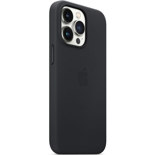 Apple Leder-Case MagSafe Apple iPhone 13 Pro Max - Midnight