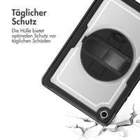 Accezz Robustes Back Cover mit Schultergurt Samsung Galaxy Tab A9 Plus - Transparent