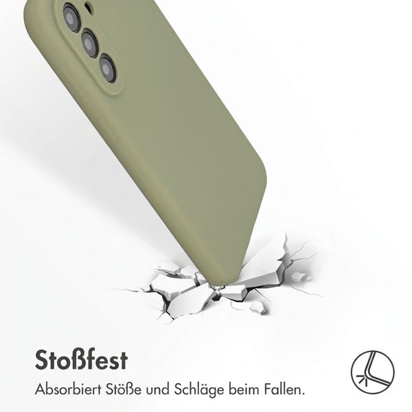 Accezz Liquid Silikoncase Samsung Galaxy A37 (5G) - Cooper Green