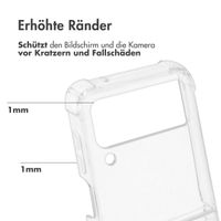 Accezz Clear TPU Backcover Samsung Galaxy Z Flip 4 - Transparent
