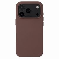 Accezz Liquid Silikoncase mit MagSafe Apple iPhone 18 Pro / 17 Pro - New Tea Brown