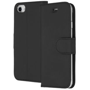 Accezz Wallet TPU Klapphülle Apple iPhone SE (2022 / 2020) / 8 / 7 / 6(s) - Schwarz