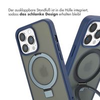 Accezz Ring Stand Backcover mit MagSafe Apple iPhone 13 Pro - Blau