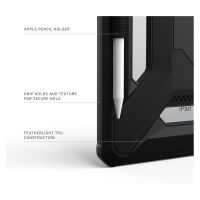 UAG Scout Plus Back Cover mit Ständer Apple iPad 11 (2025) 11 Zoll A16 / iPad 10 (2022) 10.9 Zoll - Black