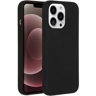 Accezz Liquid Silikoncase Apple iPhone 13 Pro Max - Schwarz