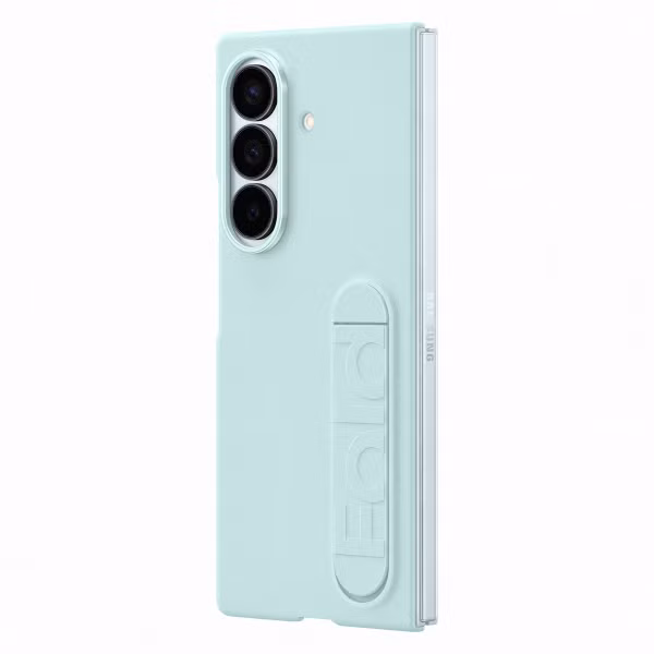 Samsung Silikonhülle mit Ständer Samsung Galaxy Z Fold 7 - Mint