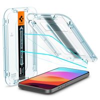 Spigen GLAStR Fit Displayschutzfolie 2er-Pack + Applicator Apple iPhone 16 / 15