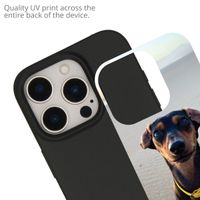Gestalte deine eigene Apple iPhone 15 Pro Gel Hülle - Schwarz