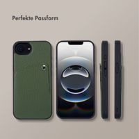 Selencia Riva Back Cover mit Kartenfach Apple iPhone 17e / 16e - Sage Green