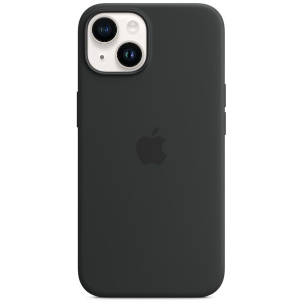 Apple Silikon-Case MagSafe Apple iPhone 14 - Midnight