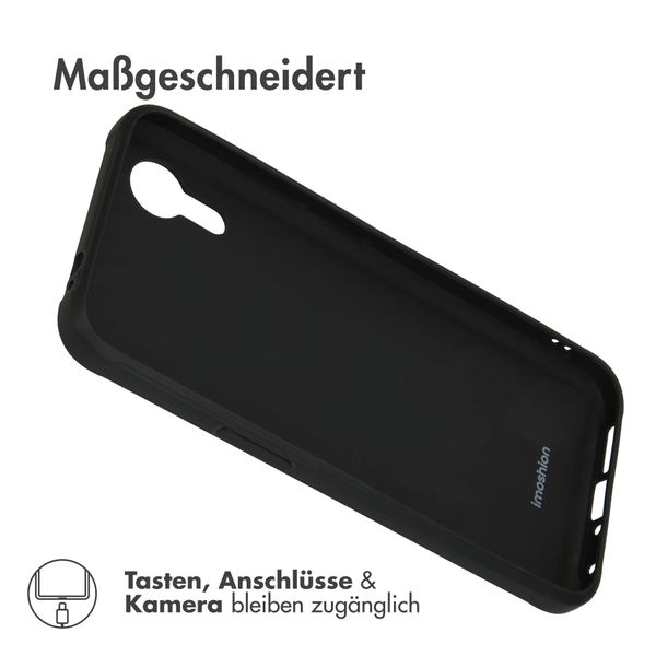 Accezz Color TPU Hülle Samsung Galaxy Xcover 7 - Schwarz