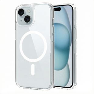 Accezz Xtreme Impact Backcover mit MagSafe Apple iPhone 15 - Transparent