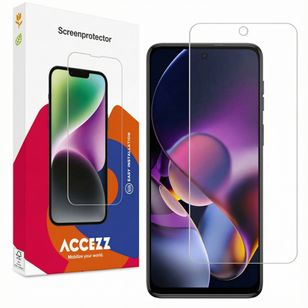 Accezz Screen Protector aus gehärtetem Glas Motorola Moto G54