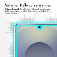 Accezz Displayschutz 2er-pack aus gehärtetem Glas Samsung Galaxy S26