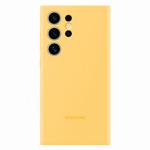 Samsung Original Silikon Cover Samsung Galaxy S24 Ultra - Yellow