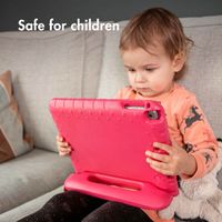 Accezz SchutzHülle mit Handgriff kindersicher Samsung Galaxy Tab A11 Plus / A9 Plus - Rosa