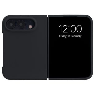 Accezz Liquid Silikoncase mit MagSafe Apple iPhone Duo - Schwarz