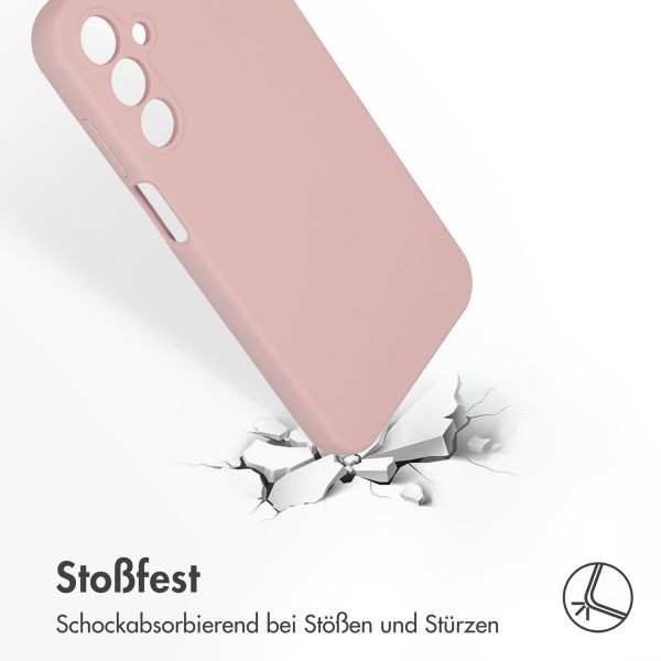 Accezz Liquid Silikoncase Samsung Galaxy A15 (5G/4G) - Rosa