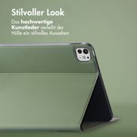 Accezz Classic Klapphülle Apple iPad Pro 11 (2025) M5 / (2024) M4 - Grün