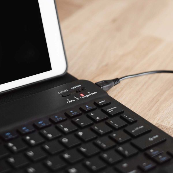 Accezz Bluetooth Keyboard Klapphülle Samsung Galaxy Tab A11 - QWERTY / NL - Schwarz