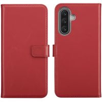 Selencia Echtleder Klapphülle Samsung Galaxy A18 (4G) / A17 (4G/5G) - Rot