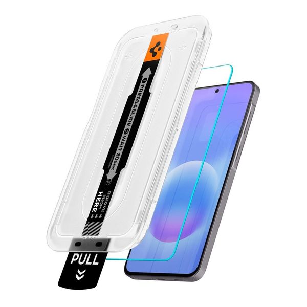 Spigen GLAStR Fit Displayschutzfolie 2er-Pack + Applicator Samsung Galaxy A57 (5G)