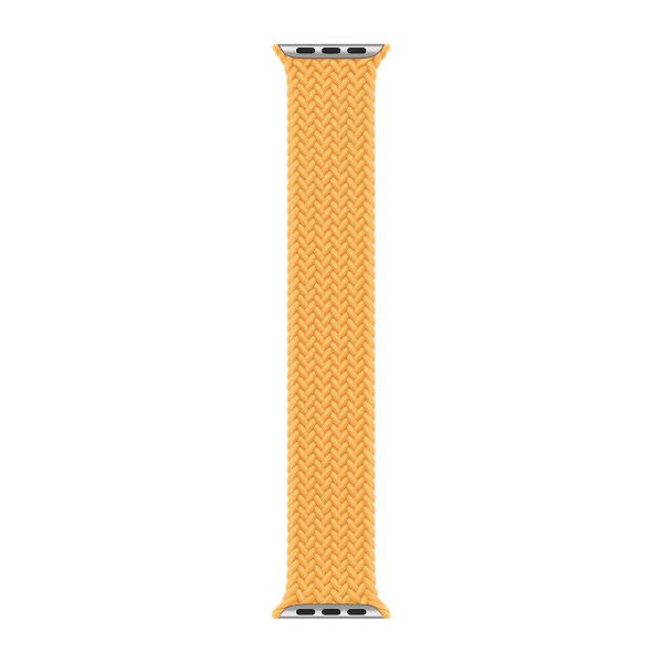 Apple Geflochtenes Solo Loop für  Apple Watch | 38/40/41/42 mm - Größe 3 - Maize