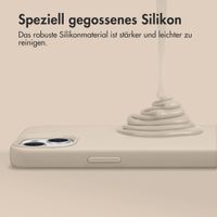 Accezz Liquid Silikoncase mit MagSafe Google Pixel 11 / 11 Pro / 10 / 10 Pro - Stone
