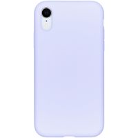 Accezz Liquid Silikoncase Apple iPhone Xr - Violett