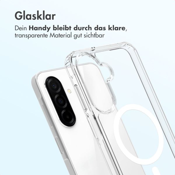 Accezz Xtreme Impact Backcover mit MagSafe Samsung Galaxy A18 (4G) / A17 (4G/5G) - Transparent