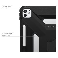 UAG Scout Plus Back Cover mit Ständer Apple iPad Pro 13 (2025) M5 / (2024) M4 - Black