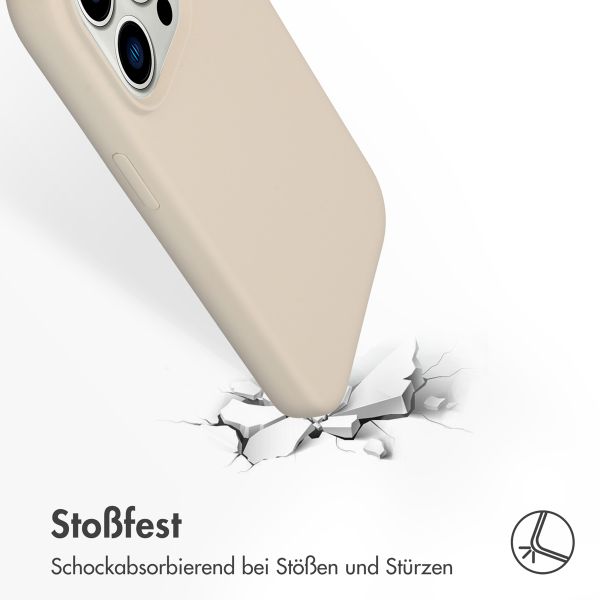 Accezz Liquid Silikoncase Apple iPhone 14 Pro - Stone