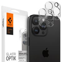 Spigen GLAStR Optik Camera Lens Protector - Kamerainsel-Schutz (2er-Pack) Apple iPhone 16 Pro (Max) / 15 Pro (Max) / 14 Pro (Max) - Transparent