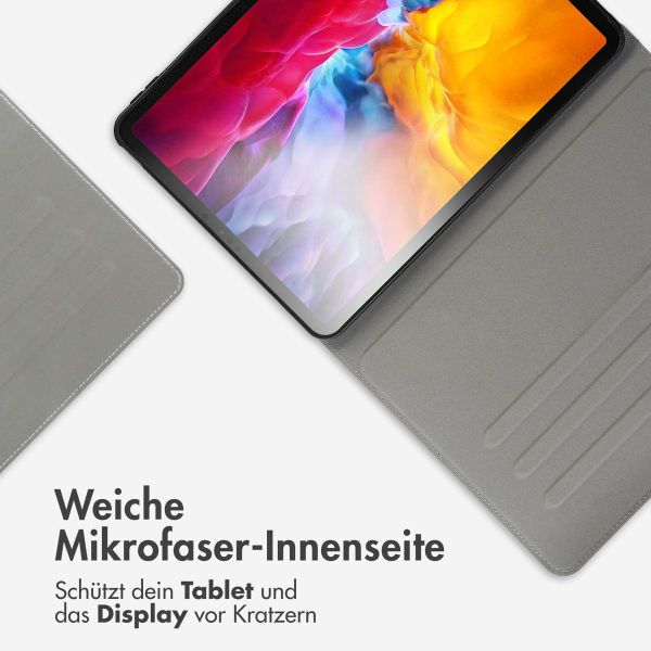 Accezz Classic Klapphülle Apple iPad Pro 12.9 (2020/2021/2022) - Dunkelblau