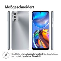 Accezz Clear TPU Backcover Motorola Moto E32 / E32s - Transparent