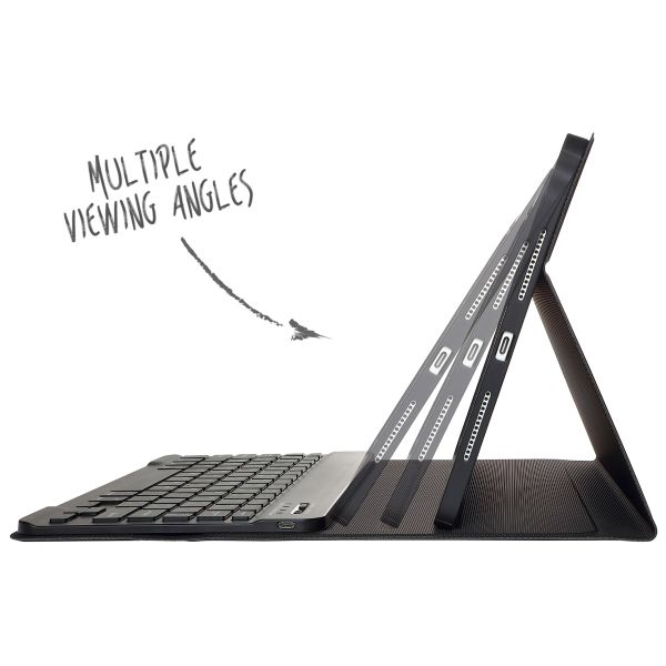 Accezz Bluetooth Keyboard Klapphülle Apple iPad Pro 11 (2025) M5 / (2024) M4 - AZERTY / FR - Schwarz
