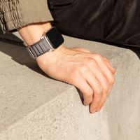 Accezz Nylon Alpine Armband für Samsung Galaxy Watch 9 (40/44mm) / Watch 8 (40/44mm) / Classic (46mm) - Dark Grey