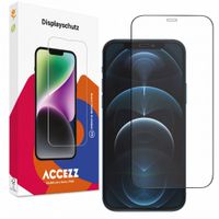 Accezz Full Cover Screen Protector aus gehärtetem Glas Apple iPhone 12 Pro Max