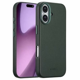 Accezz MagSafe Leather Backcover Apple iPhone 17 - Cedar Green