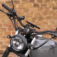 SP Connect Moto Mount LT Fahrrad-/Scooter-/Motorrad-Handyhalterung für SPC+ Hüllen - Schwarz